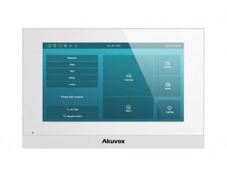 Akuvox C313S Silver IP Indoor Unit with 7-inch Capacitive Touch Screen